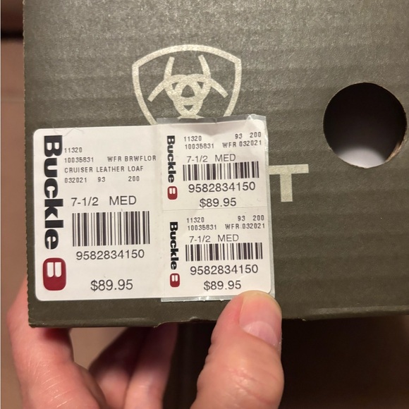 Ariat Women’s  Brown Leather Loafers - Picture 7 of 8